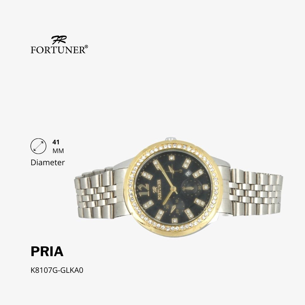 Fortuner Jam Tangan Analog Pria Water Resistant Hawk