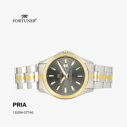 Fortuner Jam Tangan Pria Analog Water Resist Superior All Stainless Tzadik