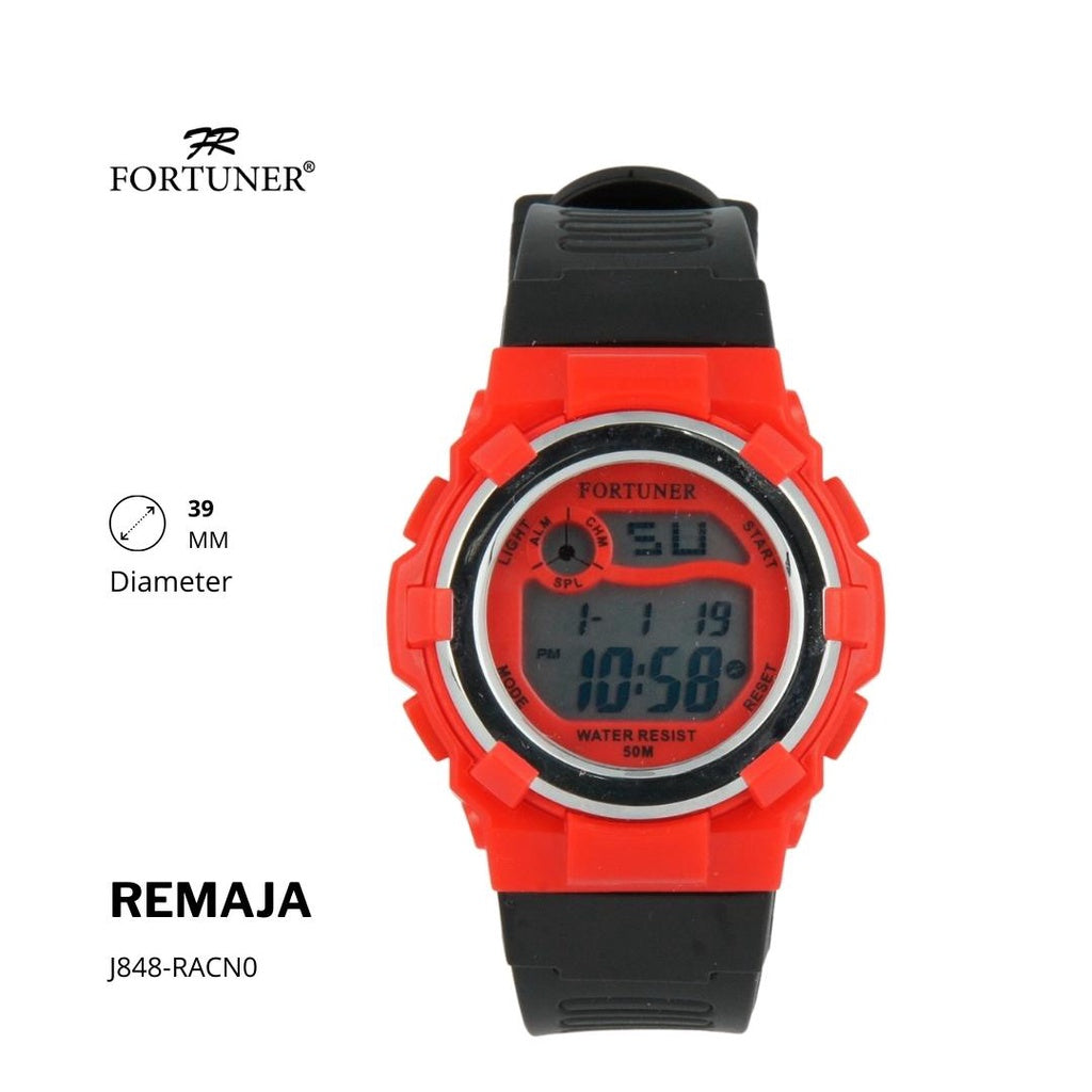 Fortuner Jam Tangan Remaja Digital Water Resist Fortney