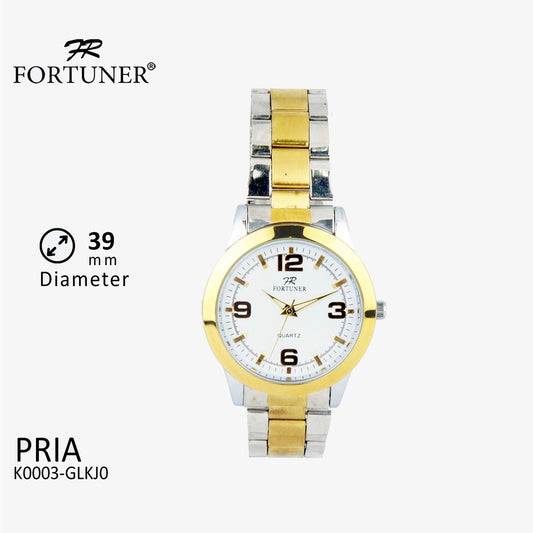 Fortuner Jam Tangan Analog Pria Water Resistant Dewit