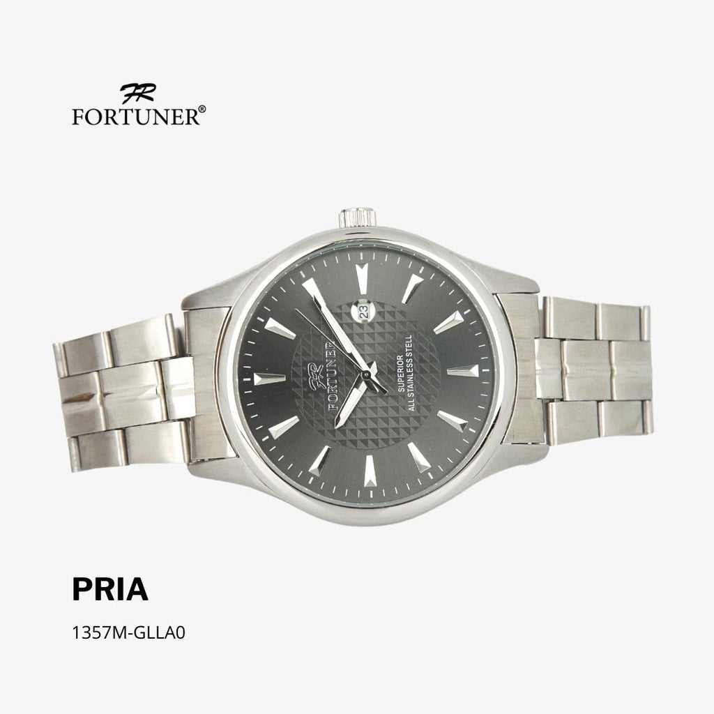Fortuner Jam Tangan Pria Analog Water Resist Superior All Stainless Tyquonne