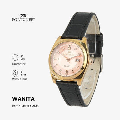 Fortuner Jam Tangan Analog Wanita Water Resistant Yonita