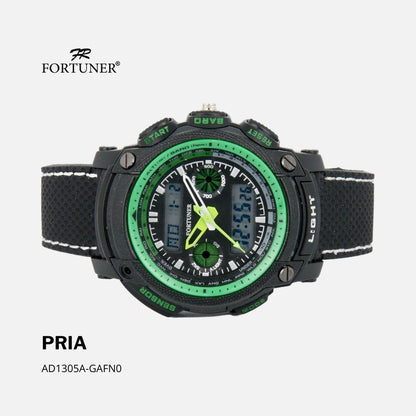 Fortuner Jam Tangan Pria Sport Digital-Analog Water Resist Rubber Ilario