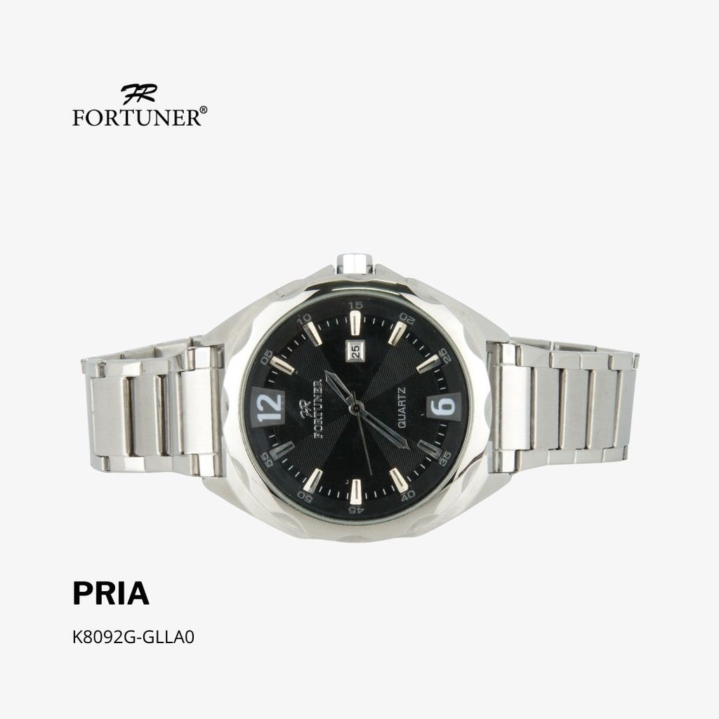 Fortuner Jam Tangan Analog Pria Water Resistant Rantai Hargun