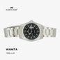 Fortuner Jam Tangan Analog Wanita Hitam Water Resistant Aiko