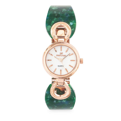 Fortuner Jam Tangan Analog Wanita Rosegold Water Resist Bee