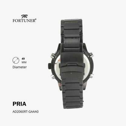 Fortuner Jam Tangan Analog Pria Water Resistant Halsey