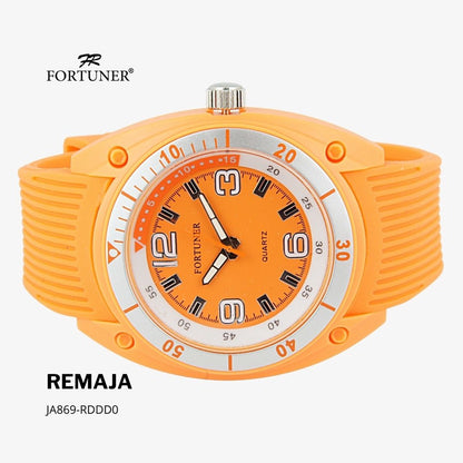 Fortuner Jam Tangan Remaja Analog Water Resist Rubber Abel