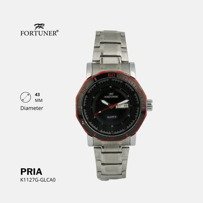 Fortuner Jam Tangan Analog Pria Water Resistant Felder