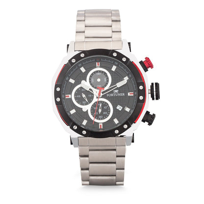 Fortuner Jam Tangan Analog Pria Chrono Water Resistant Ascott