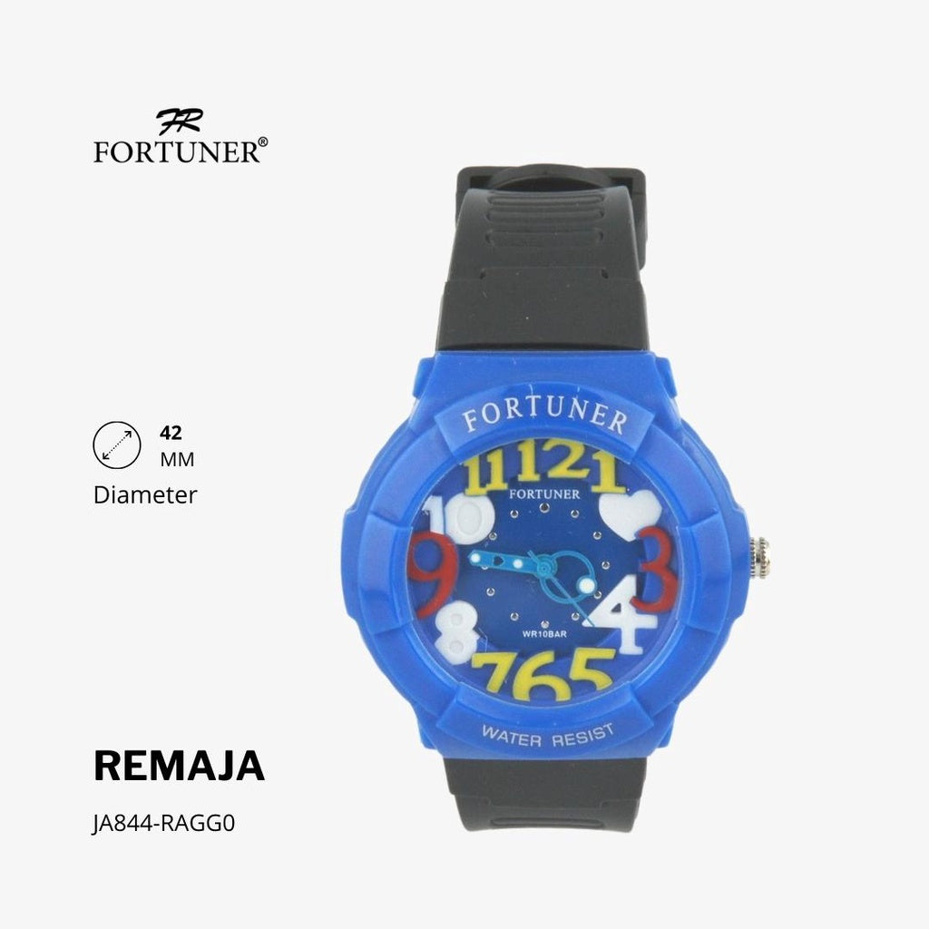 Fortuner Jam Tangan Remaja Analog Water Resist Rubber Aelius