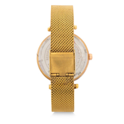 Fortuner Jam Tangan Wanita Analog Water Resistant Gold Adry