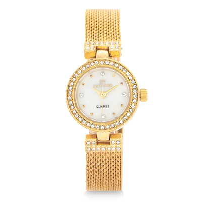 Fortuner Jam Tangan Analog Wanita Gold Water Resist Briza