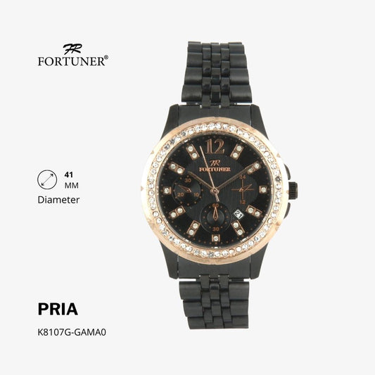 Fortuner Jam Tangan Analog Pria Water Resistant Hawk