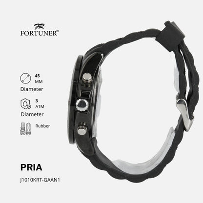 Fortuner Jam Tangan Pria Analog-Digital Strap Arian