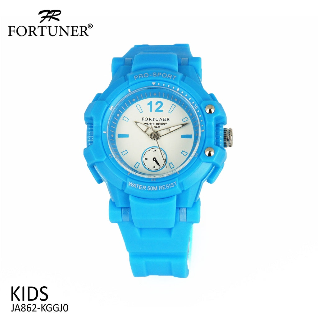 Fortuner Jam Tangan Anak Analog Water Resist Rubber Warna Arianna