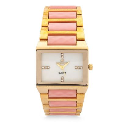 Fortuner Jam Tangan Analog Wanita Gold Water Resist Cora