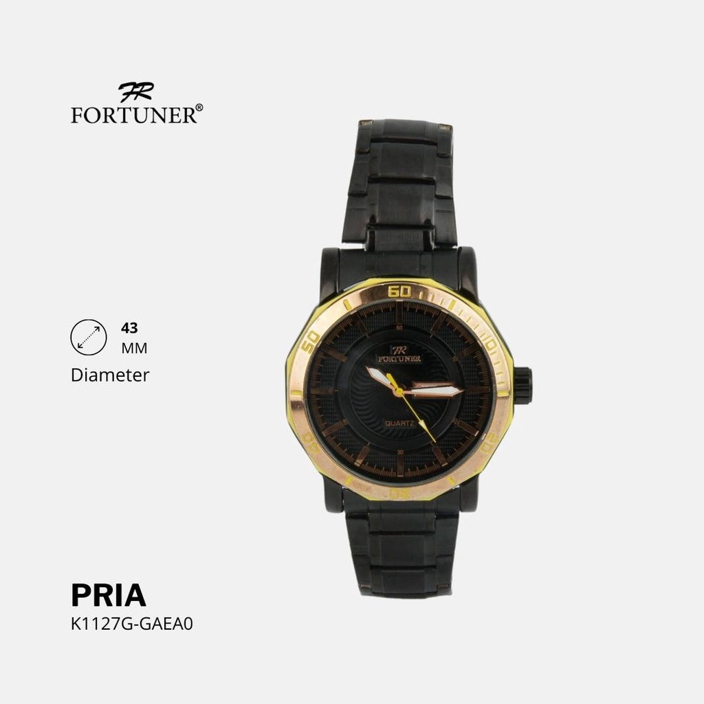 Fortuner Jam Tangan Analog Pria Water Resistant Fidelio