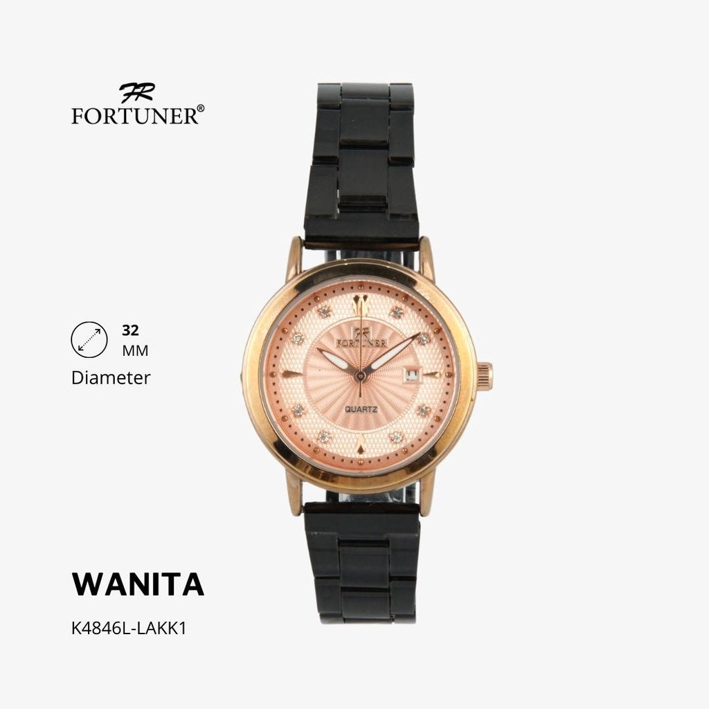 Fortuner Jam Tangan Couple Analog Water Resistant Rylan