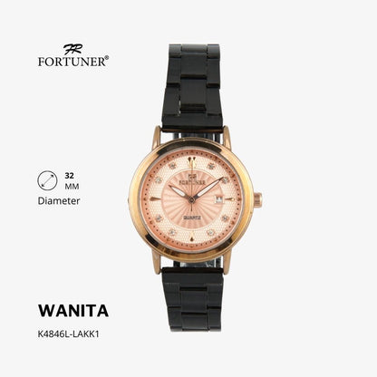 Fortuner Jam Tangan Couple Analog Water Resistant Rylan