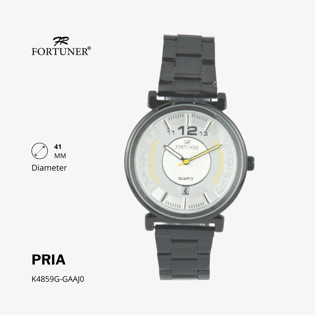 Fortuner Jam Tangan Analog Pria Water Resistant Hoffman