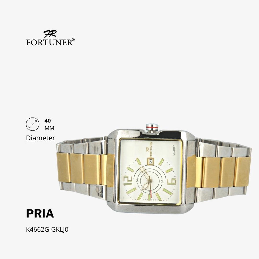 Fortuner Jam Tangan Analog Pria Water Resistant Horst