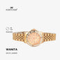 Fortuner Jam Tangan Wanita Analog Water Resist Rantai Ximena