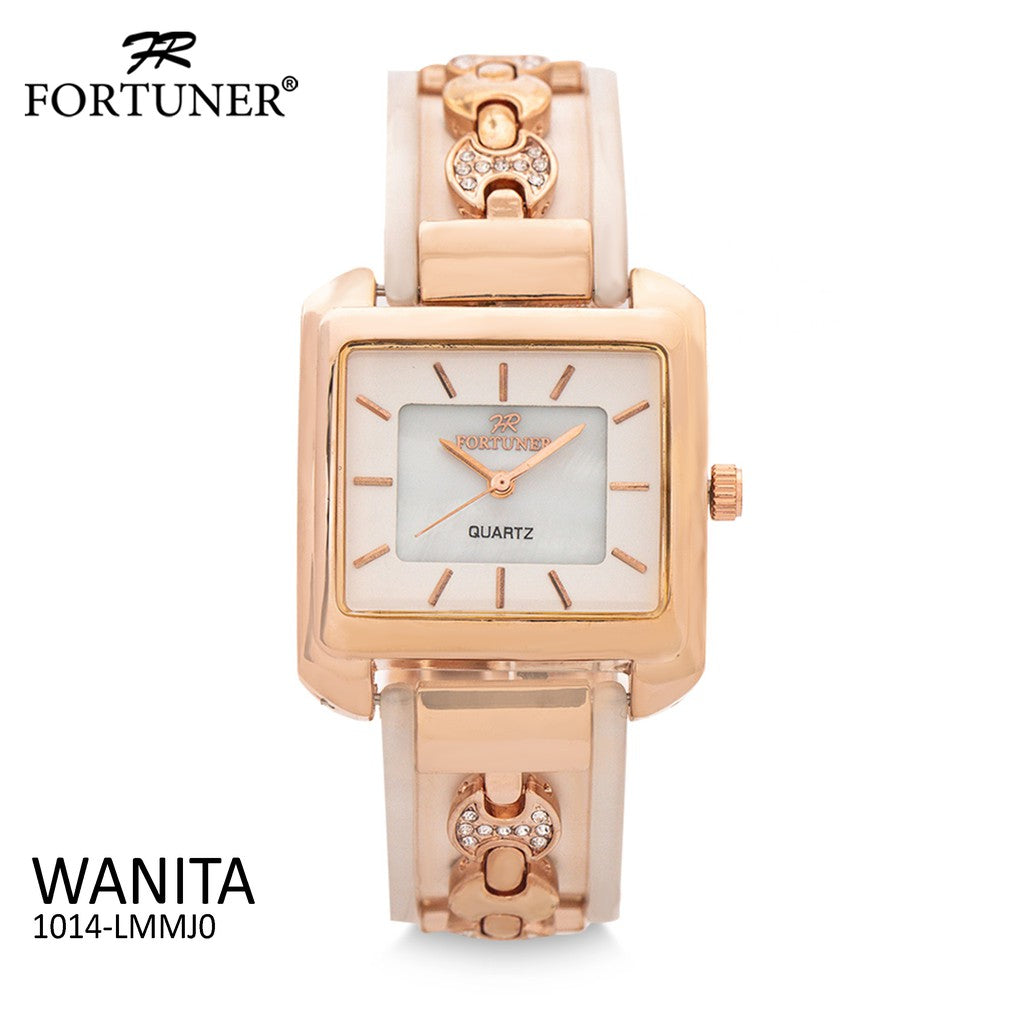 Fortuner Jam Tangan Analog Wanita Rosegold Water Resist Catherine