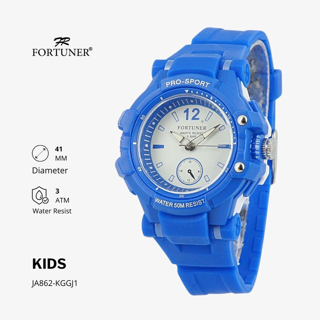 Fortuner Jam Tangan Anak Analog Water Resist Rubber Warna Arianna