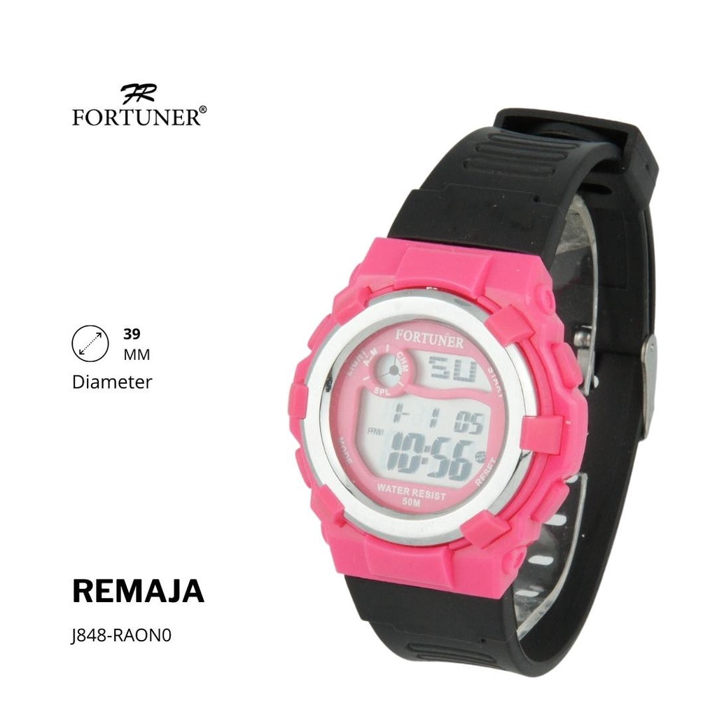 Fortuner Jam Tangan Remaja Digital Water Resist Fortney