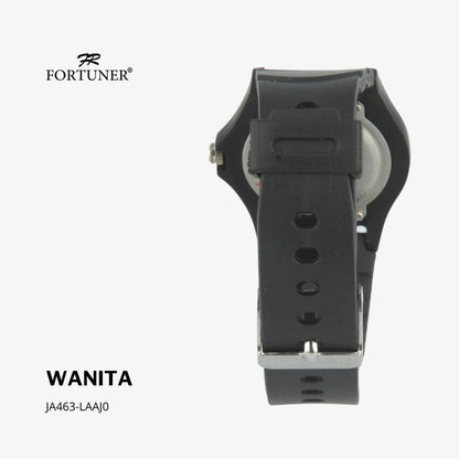 Fortuner Jam Tangan Sports Analog Wanita Water Resistant Rubber Zellda