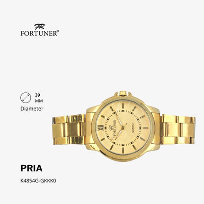 Fortuner Jam Tangan Analog Pria Water Resistant Halvdan