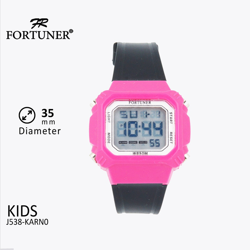 Fortuner Jam Tangan Anak Digital Water Resist Rubber Aloha