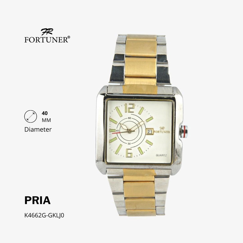 Fortuner Jam Tangan Analog Pria Water Resistant Horst