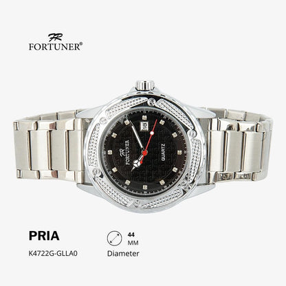 Fortuner Jam Tangan Analog Pria Water Resistant Rantai Husayn