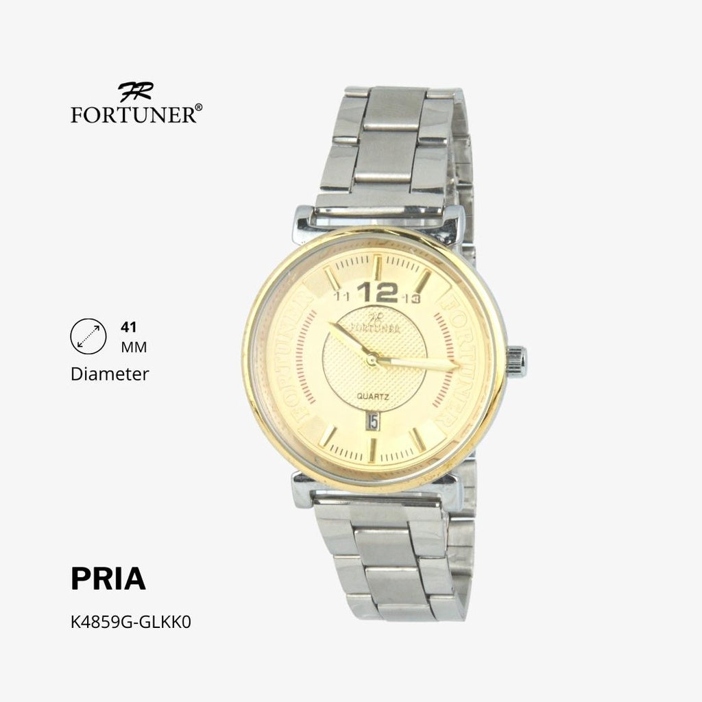 Fortuner Jam Tangan Analog Pria Water Resistant Hoffman