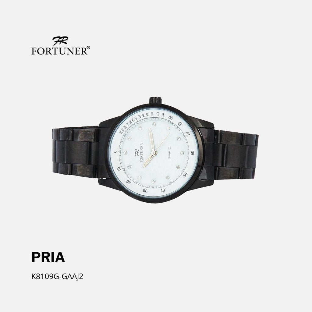 Fortuner Jam Tangan Analog Pria Water Resistant Rantai Doris