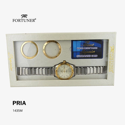 Fortuner Jam Tangan Pria Analog Water Resist Superior All Stainless Halten