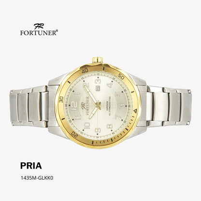 Fortuner Jam Tangan Pria Analog Water Resist Superior All Stainless Halten