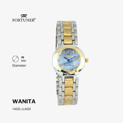 Fortuner Arloji Couple Jam Tangan Analog Water Resistant Kombi Raynell