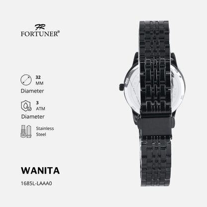 Fortuner Jam Tangan Analog Wanita Water Resistant Calandra