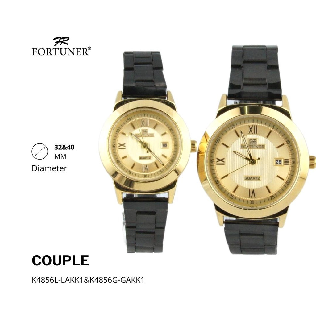 Fortuner Jam Tangan Couple Analog Water Resistant Winter