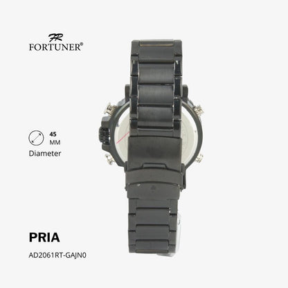 Fortuner Jam Tangan Sport Analog Pria Water Resistant Halley