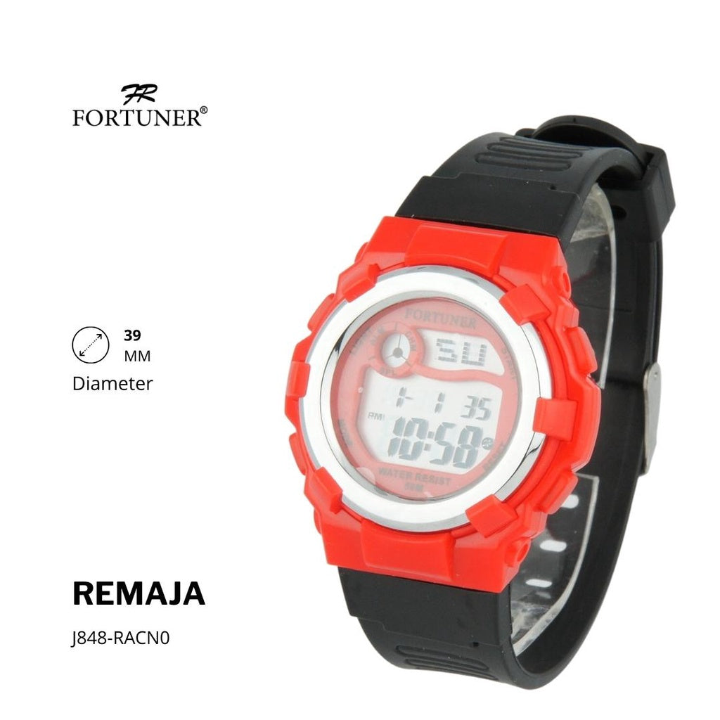 Fortuner Jam Tangan Remaja Digital Water Resist Fortney