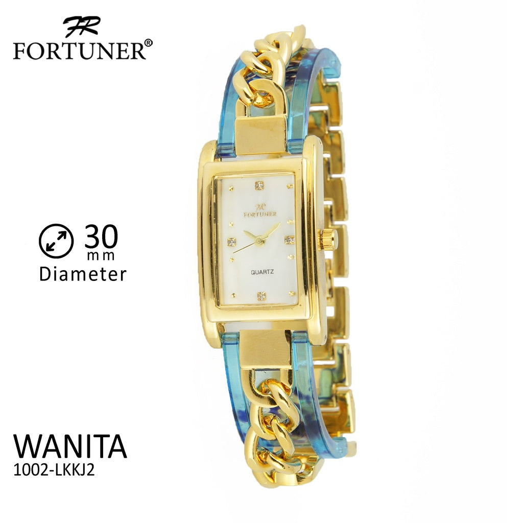 Fortuner Jam Tangan Analog Wanita Rosegold Water Resist Britty