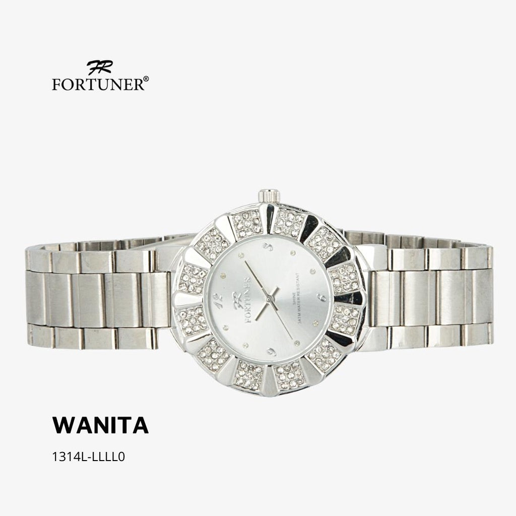 Fortuner Jam Tangan Analog Wanita Water Resistant Rantai Yolantha