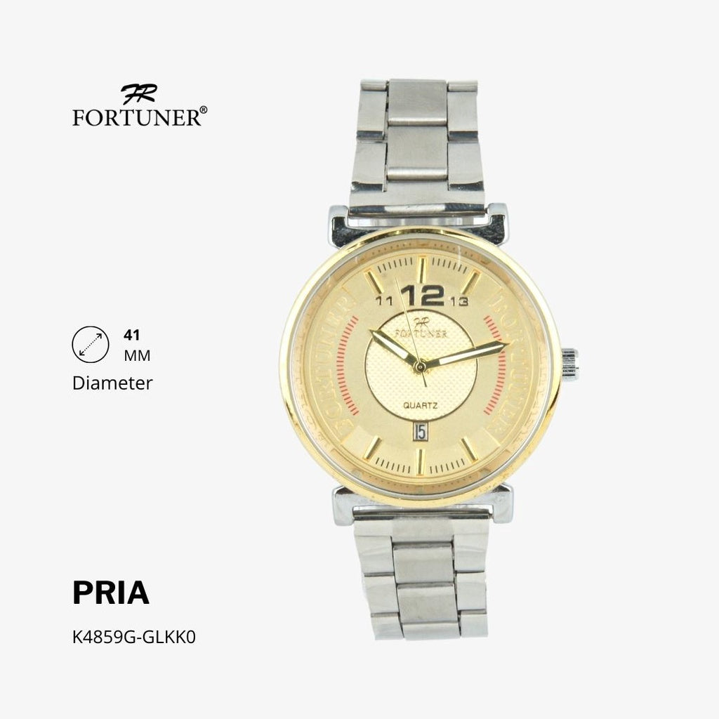 Fortuner Jam Tangan Analog Pria Water Resistant Hoffman