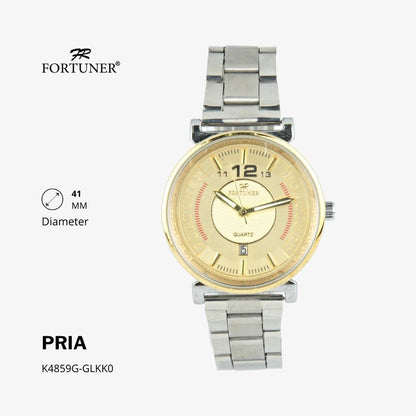 Fortuner Jam Tangan Analog Pria Water Resistant Hoffman