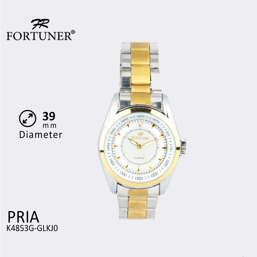 Fortuner Jam Tangan Analog Pria Water Resistant Domenic