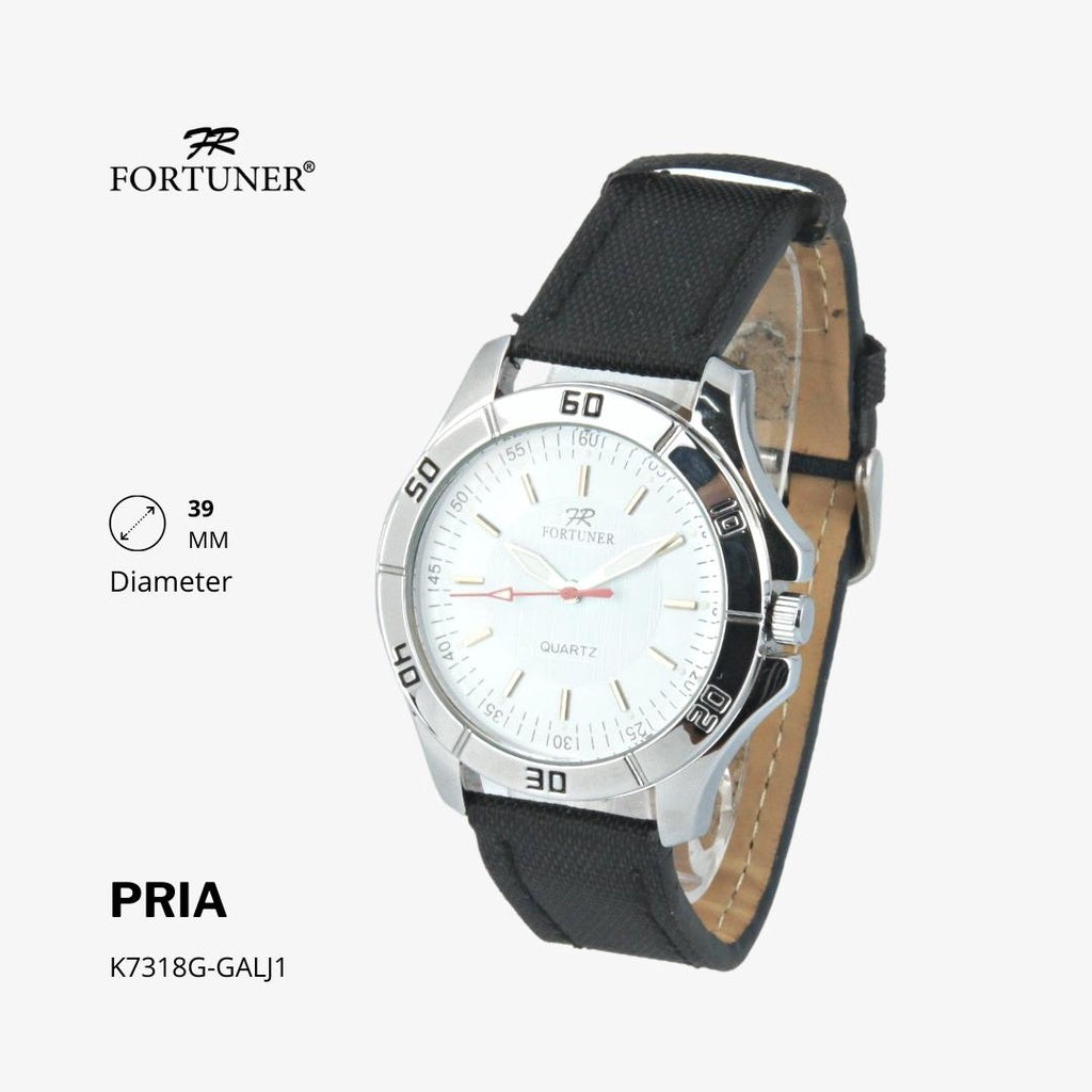 Fortuner Jam Tangan Analog Pria Water Resistant Harris